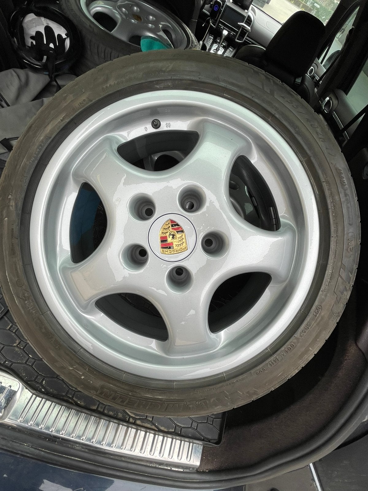 Porsche 911 - 964 Cup 1 velgen set origineel, Ophalen, Nieuw, Porsche