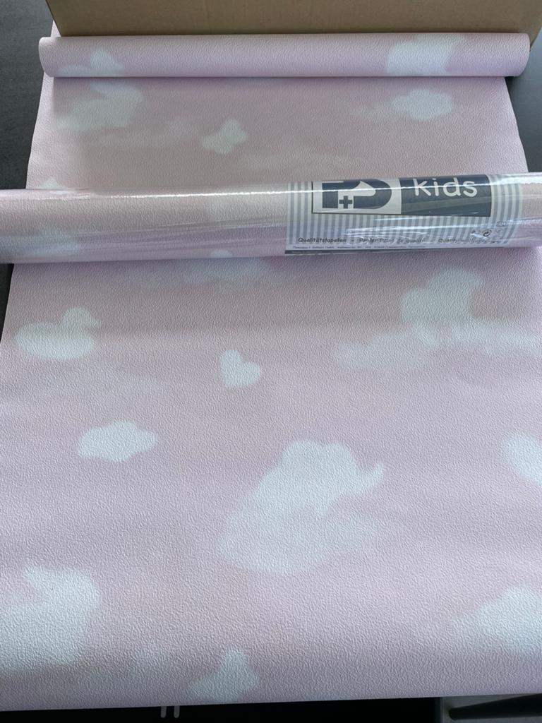 Behangpapier - meisje ~7,5m2, Ophalen, Minder dan 10 m², Roze, Kinderkamer meisje