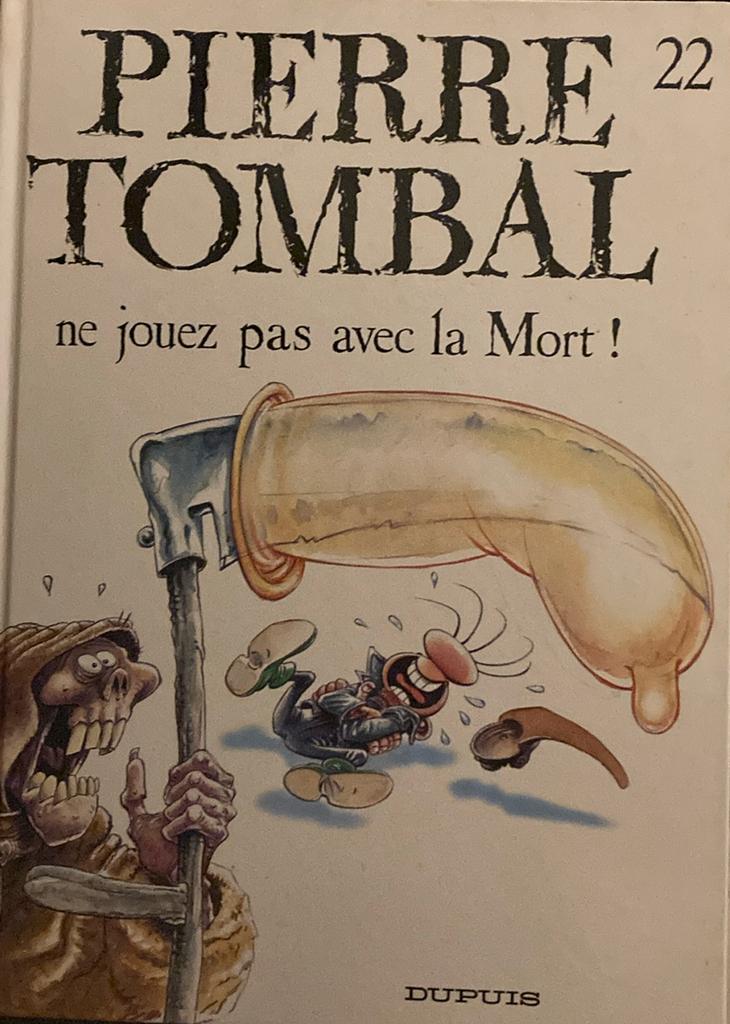 Pierre tombal 22 ne jouez pas avec la mort, Ophalen of Verzenden, Zo goed als nieuw