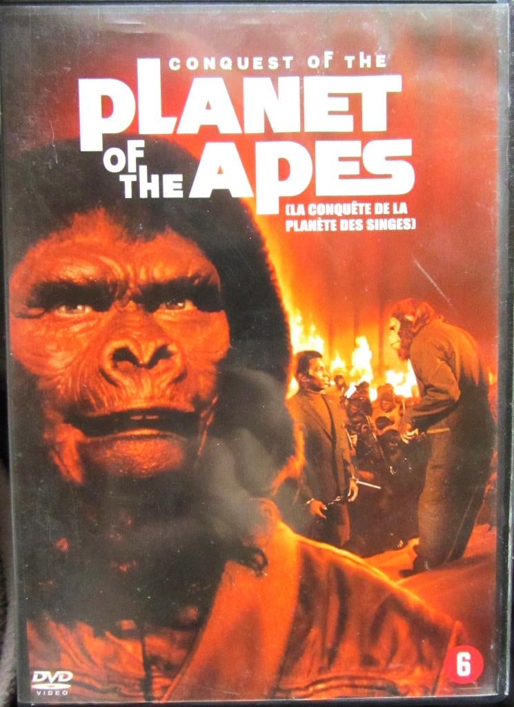 DVD ACTIE- CONQUEST  OF THE PLANET OF THE APES, Alle leeftijden, Ophalen of Verzenden, Zo goed als nieuw, Actiethriller