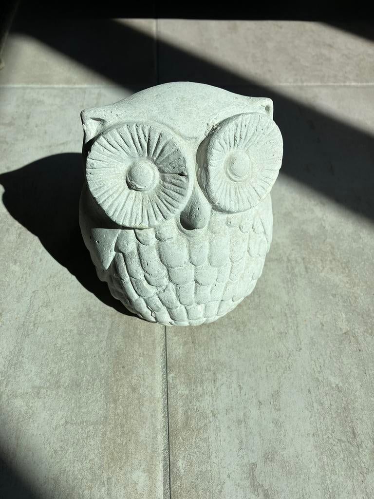 Tuin keramiek Uil, Ophalen, Zo goed als nieuw