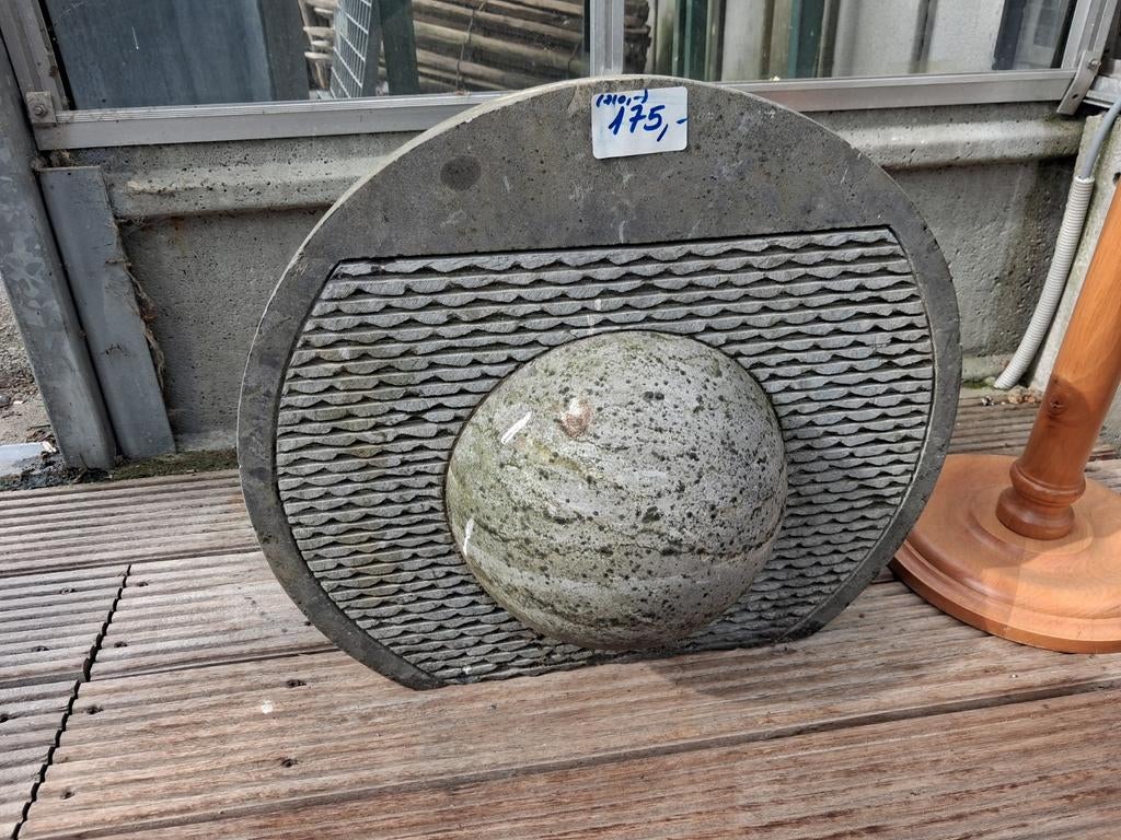 Waterornament halve bol, Tuin en Terras, Ophalen