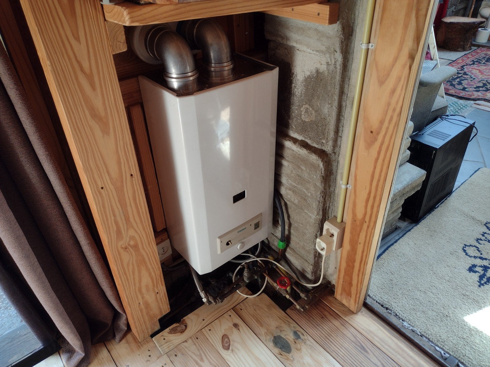 Vaillant Mag premium Turbo NL 24/2 op aardgas, Ophalen, Gebruikt, Aardgas, Ouder dan 10 jaar