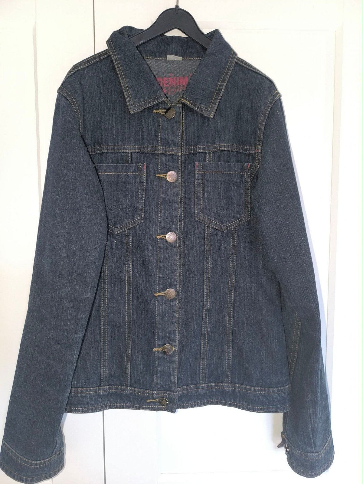 Jeansjasje 158-164, Kinderen en Baby's, Kinderkleding | Maat 158, Ophalen of Verzenden
