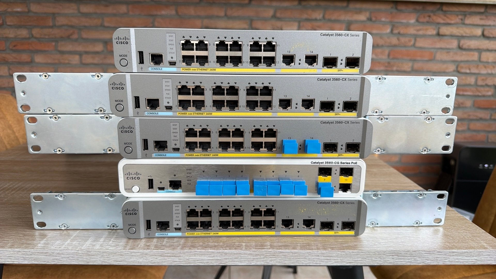 Cisco switch 3560-CX (set), Ophalen, Zo goed als nieuw