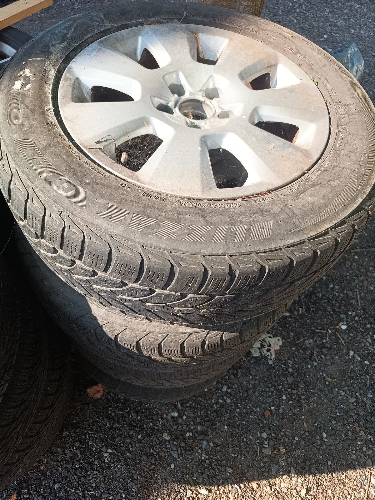 Audi A6 velgen met band. 4 stuks, Auto diversen, Wieldoppen, Ophalen