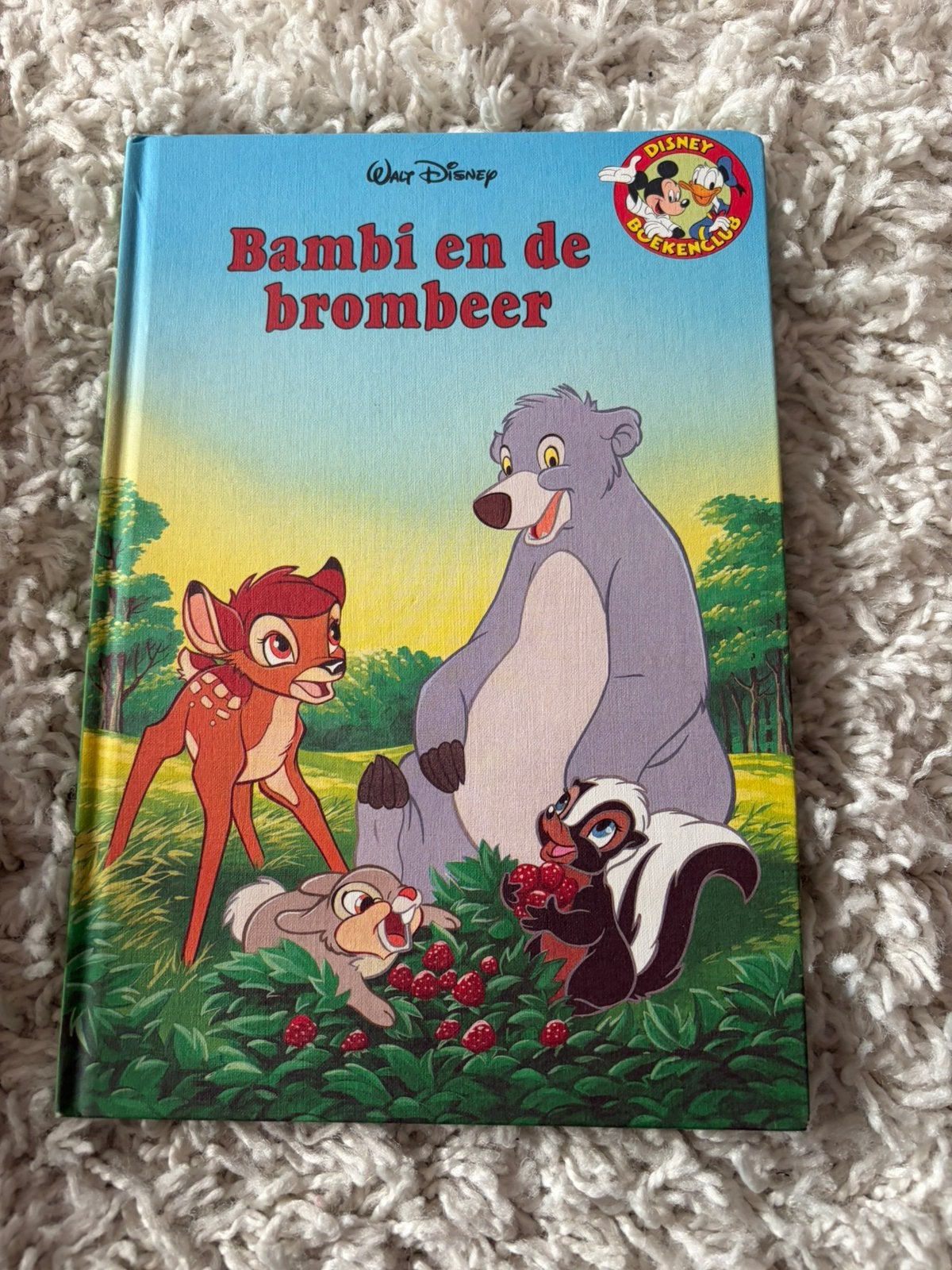 Disney Boekenclub - Bambi en de brombeer, Boeken, Ophalen of Verzenden, Gelezen, Jongen of Meisje, Fictie algemeen