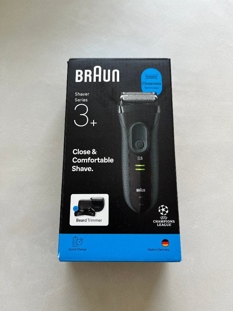 Braun Series 3+ 3000BT – zo goed als nieuw, Ophalen, Zo goed als nieuw, Scheren en Epileren