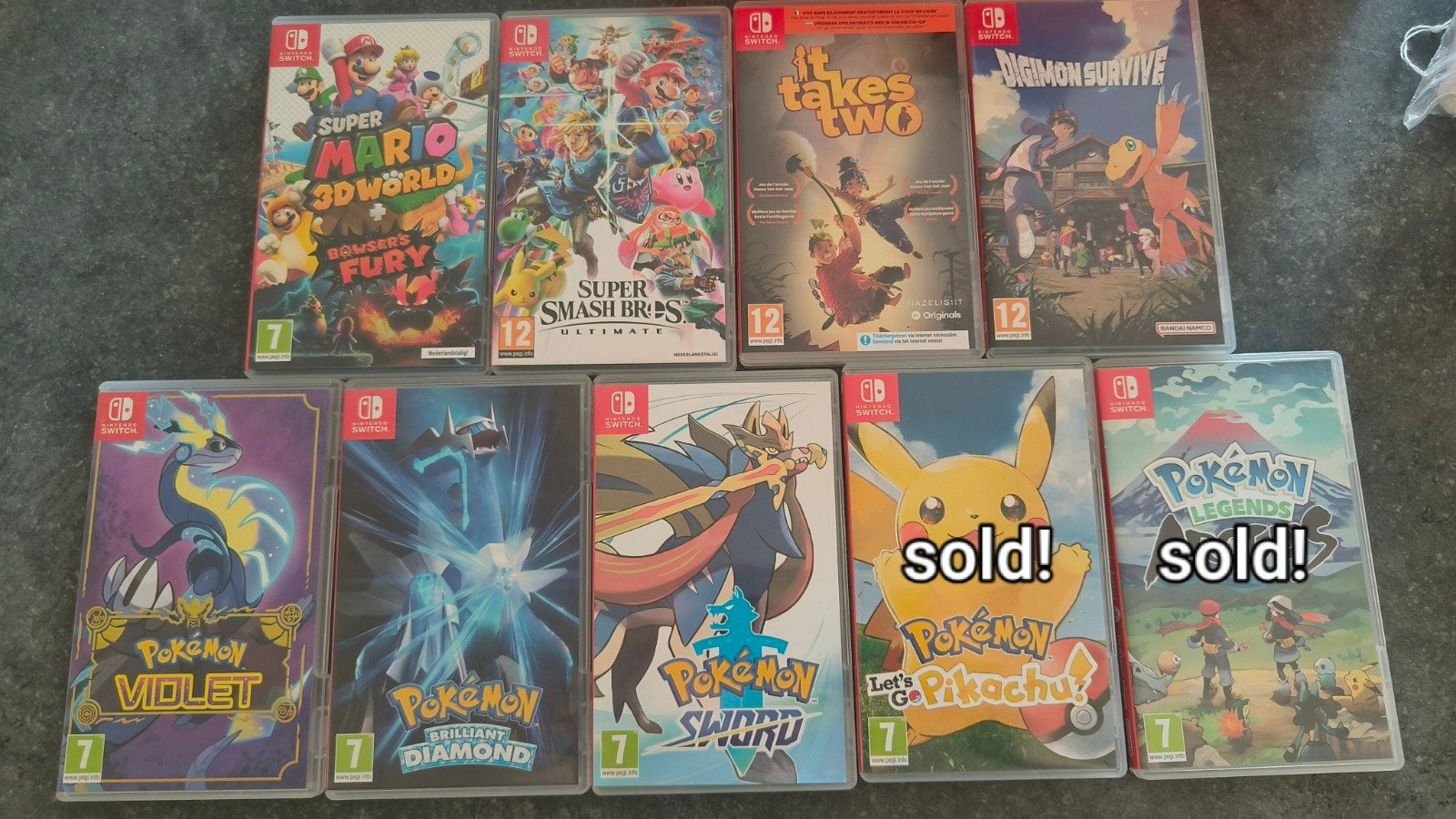 Verschillende Nintentdo Switch Games, Consoles de jeu & Jeux vidéo, Jeux | Nintendo Switch, Enlèvement, Neuf, Aventure et Action