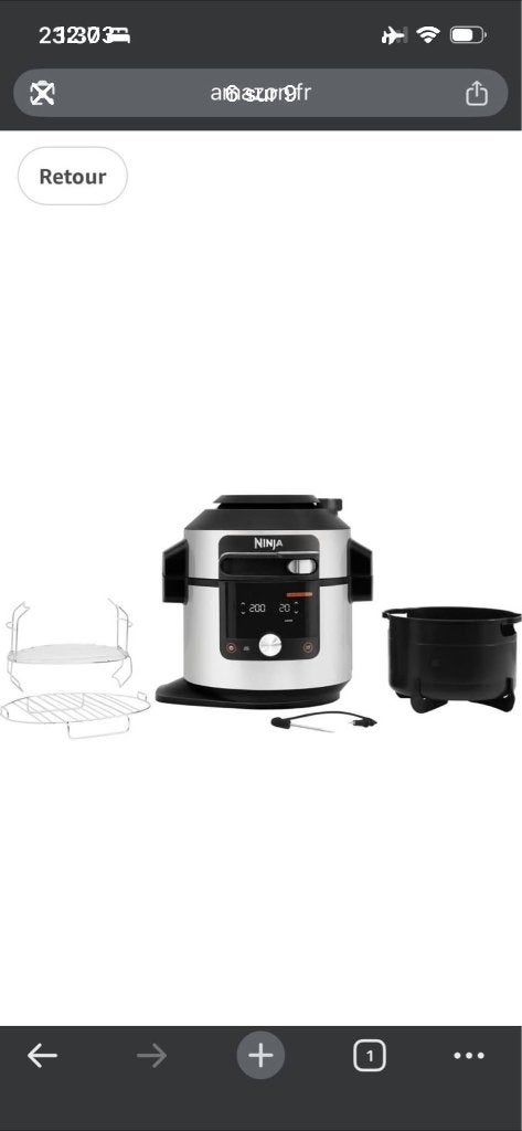 ninja foodi 14 en 1 max smartlid  avec tous les accessoires, Elektronische apparatuur, Slowcookers, Ophalen, Zo goed als nieuw