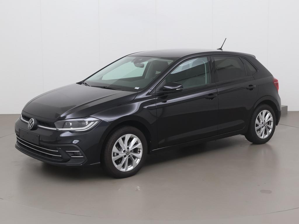 Volkswagen Polo tsi style 110 AT, Automaat, Elektrische buitenspiegels, Zwart, Bedrijf