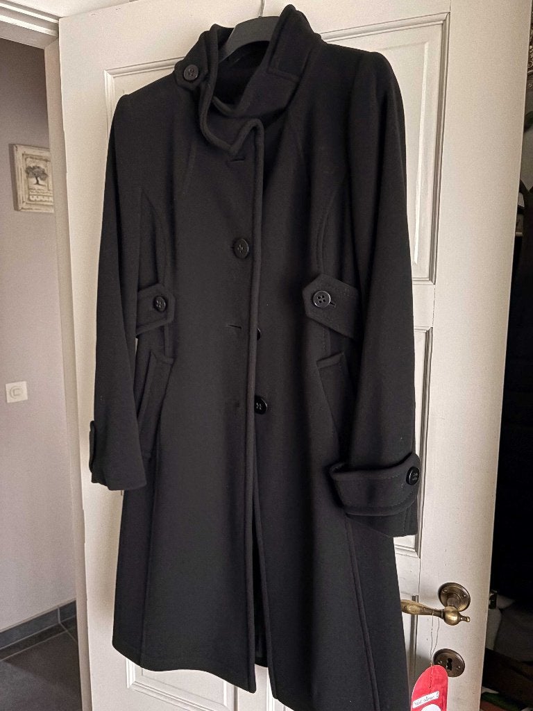 Winterjas DAMES, Zwart, Zo goed als nieuw, Taifun, Ophalen