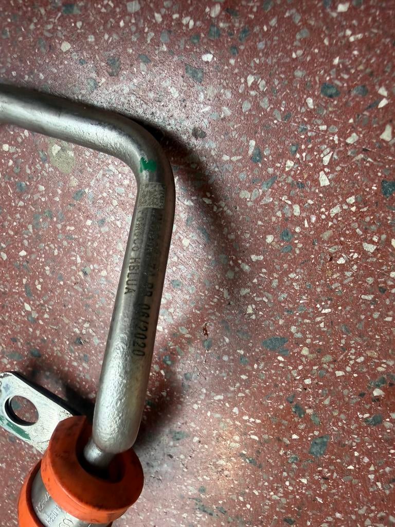 Olieleiding YZJA turbo, Ophalen