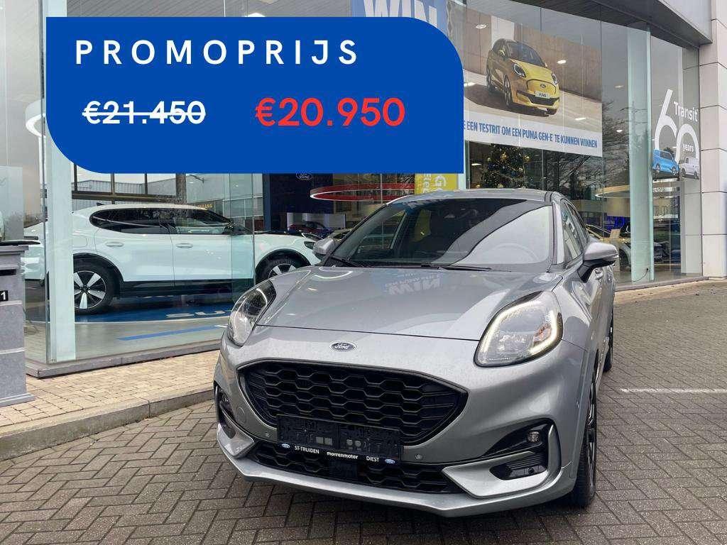Ford Puma ST-Line X 1.0i EcoBoost mHEV 125ps / 92kW A7 *4913, Auto's, Ford, Automaat, 5 deurs, Hybride Elektrisch/Benzine, Parkeersensor