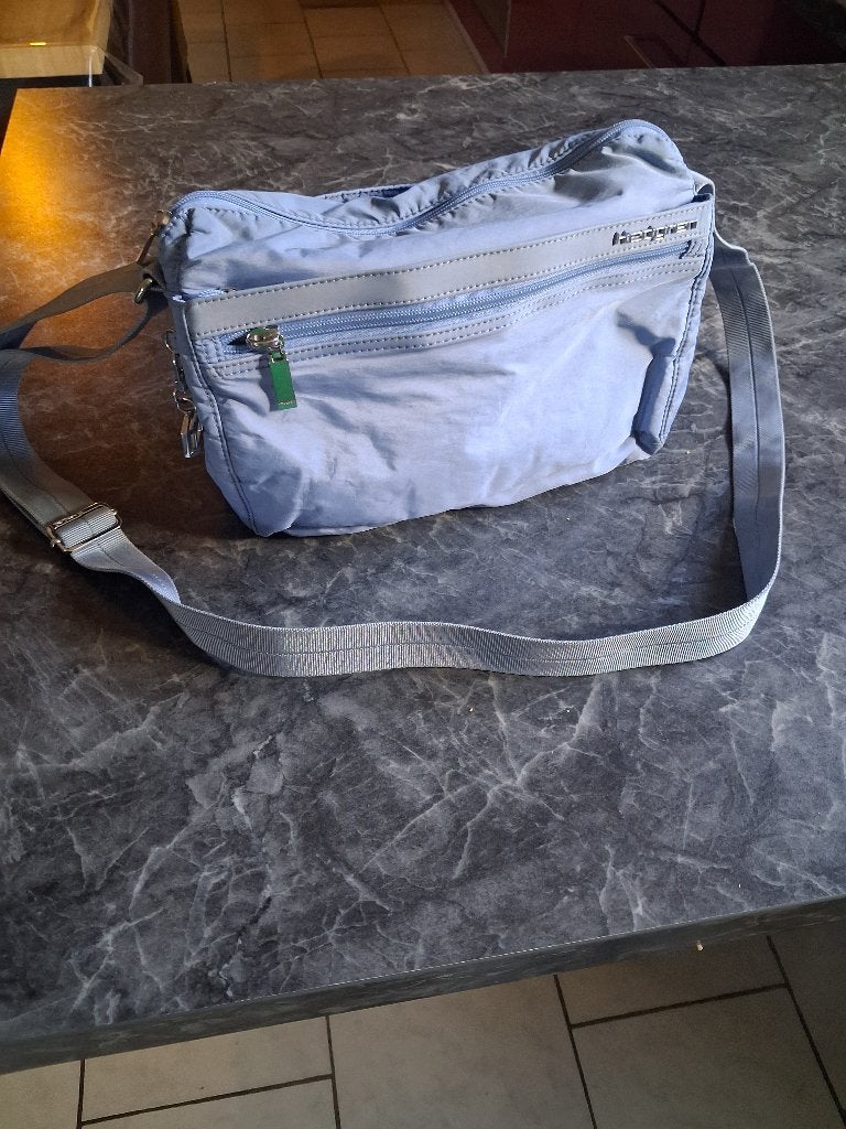 Sacoche hedgren, Enlèvement, Comme neuf, Bleu, Sac à bandoulière
