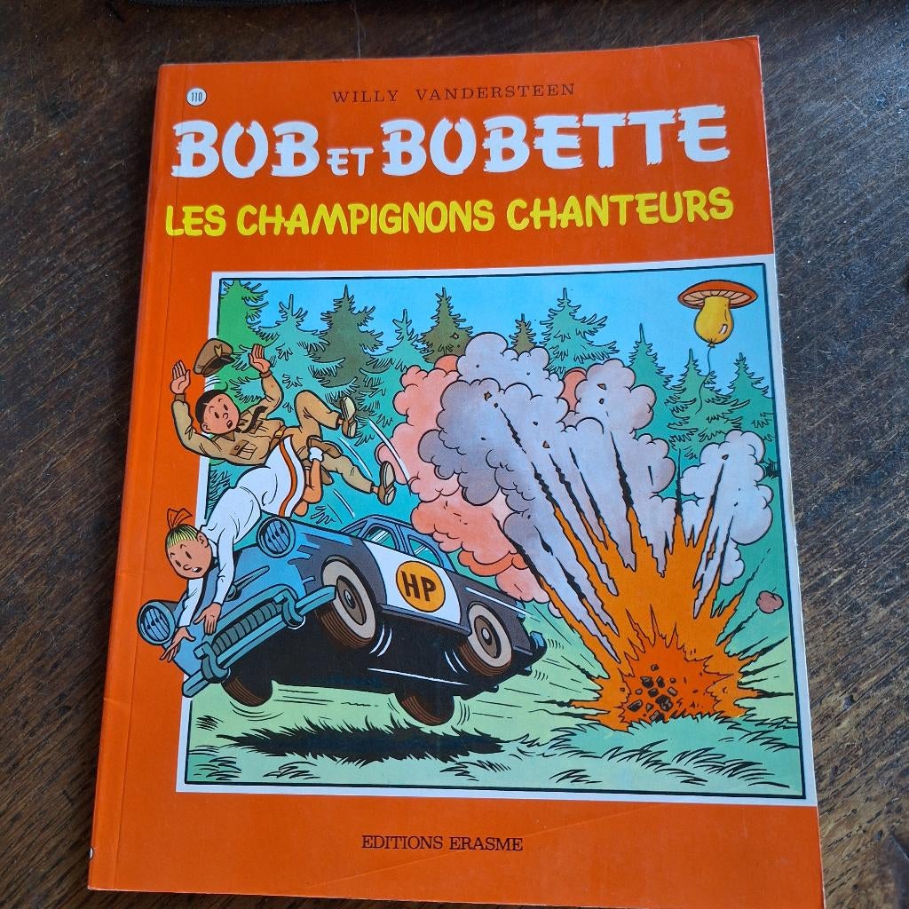 BOB EN BOBETTE DE ZINGENDE PADDENSTOELEN, Verzenden, Willy Vandersteen, Eén stripboek, Zo goed als nieuw