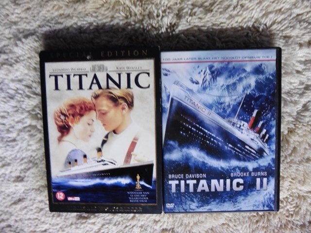 Titanic (1997) + Titanic II (2010) VoordeelPakketprijs = 10€, Engels, Nederlands, Drama, Ophalen of Verzenden