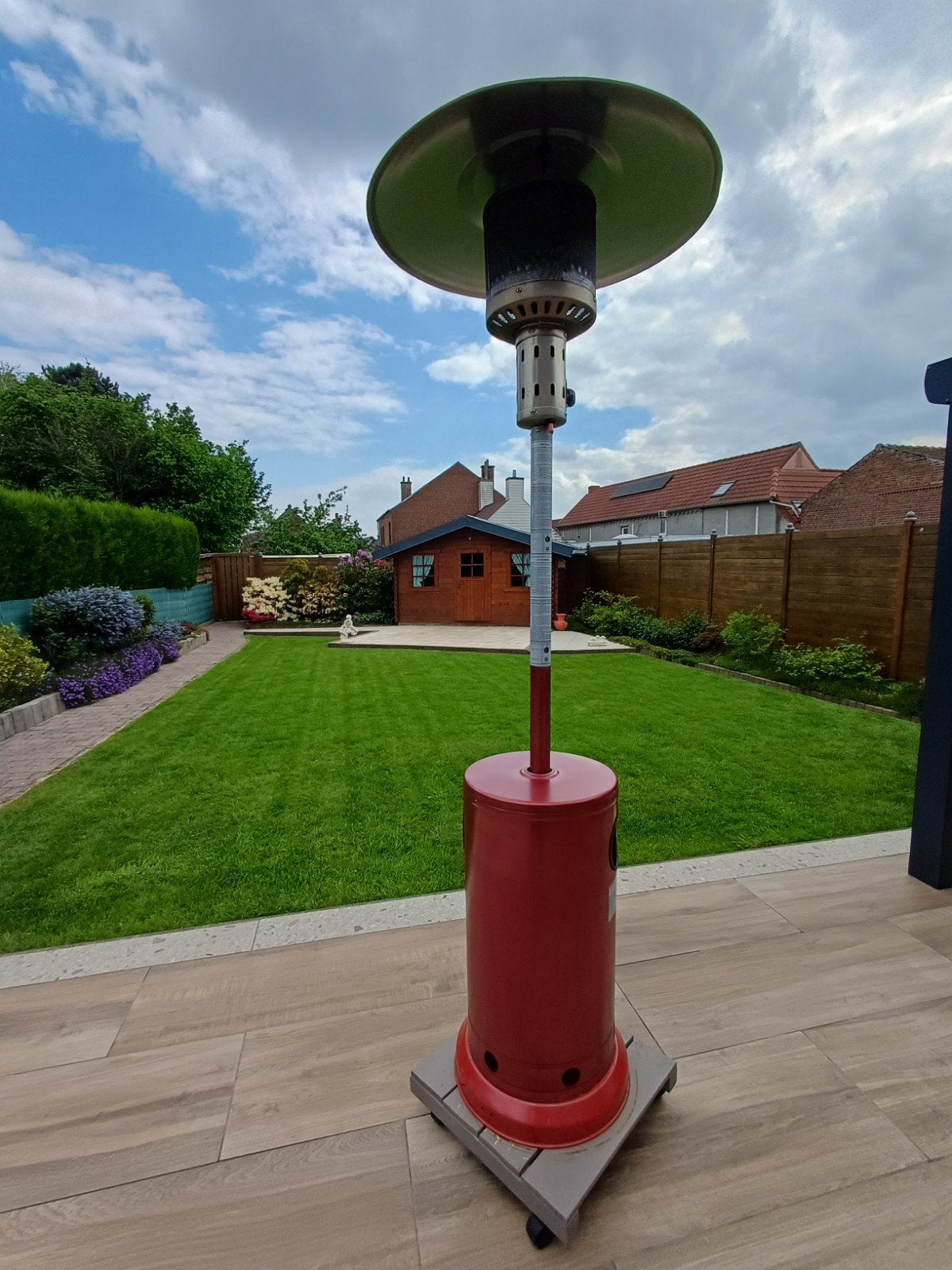 Terrasverwarmer op gas., Tuin en Terras, Terrasverwarmers, Ophalen, Gas