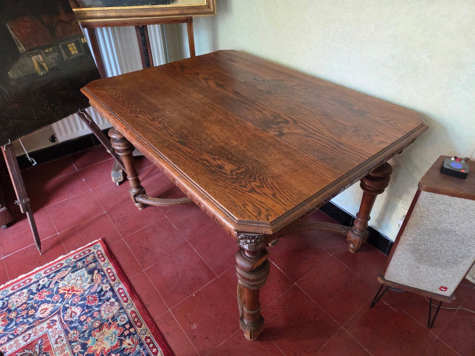 antieke (bijzet) tafel, Enlèvement