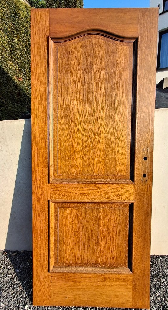 Portes entièrement en chêne, Porte intérieure, Enlèvement, Bois, 200 à 215 cm