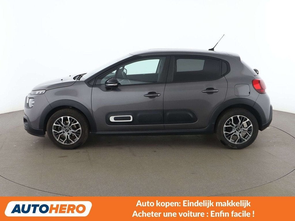Citroën C3 1.2 PureTech Feel Pack, Argent ou Gris, Achat, Euro 6, 82 ch