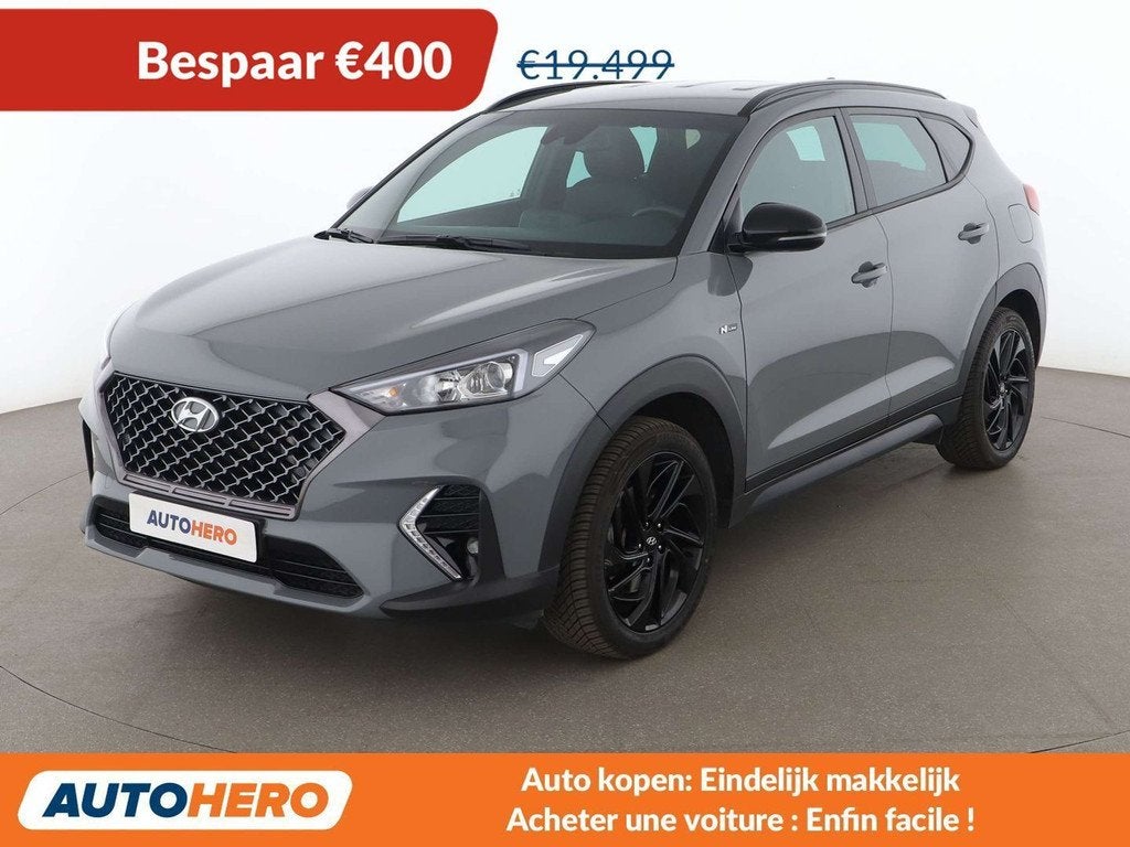 Hyundai Tucson 1.6 CRDi N-Line 2WD (bj 2020, automaat), Auto's, Hyundai, Gebruikt, Euro 6, Tucson, SUV of Terreinwagen