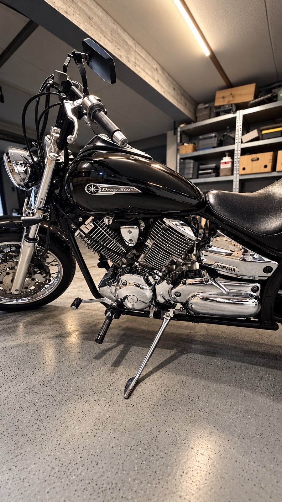 YAMAHA DRAGSTAR 1100 CUSTOM, Motos, Occasion, Plus de 35 kW, 1097 cm³, 2 cylindres