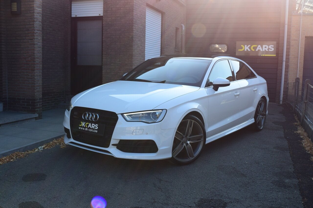 Audi, A3, 1.8 TFSI - S-tronic - S-Line - NAVI / LEDER / PAN, Auto's, 4 cilinders, 0 kg, Wit, Berline