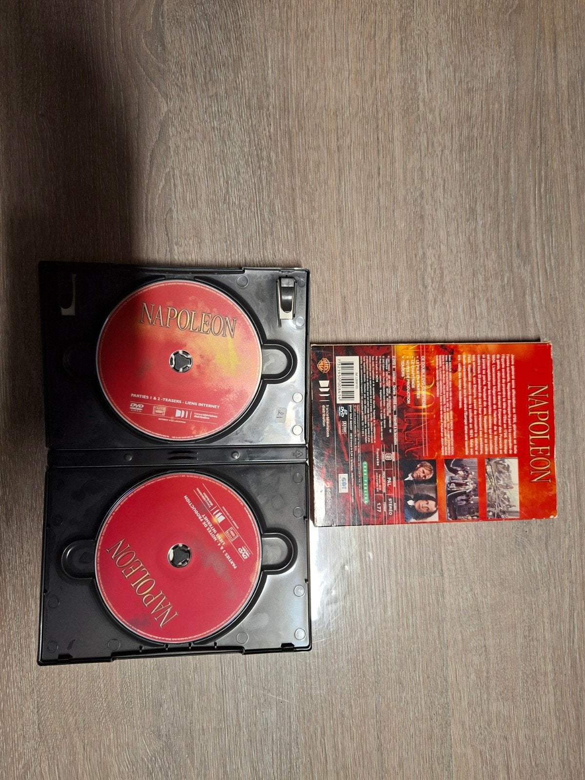 dvd napoleon, Enlèvement ou Envoi