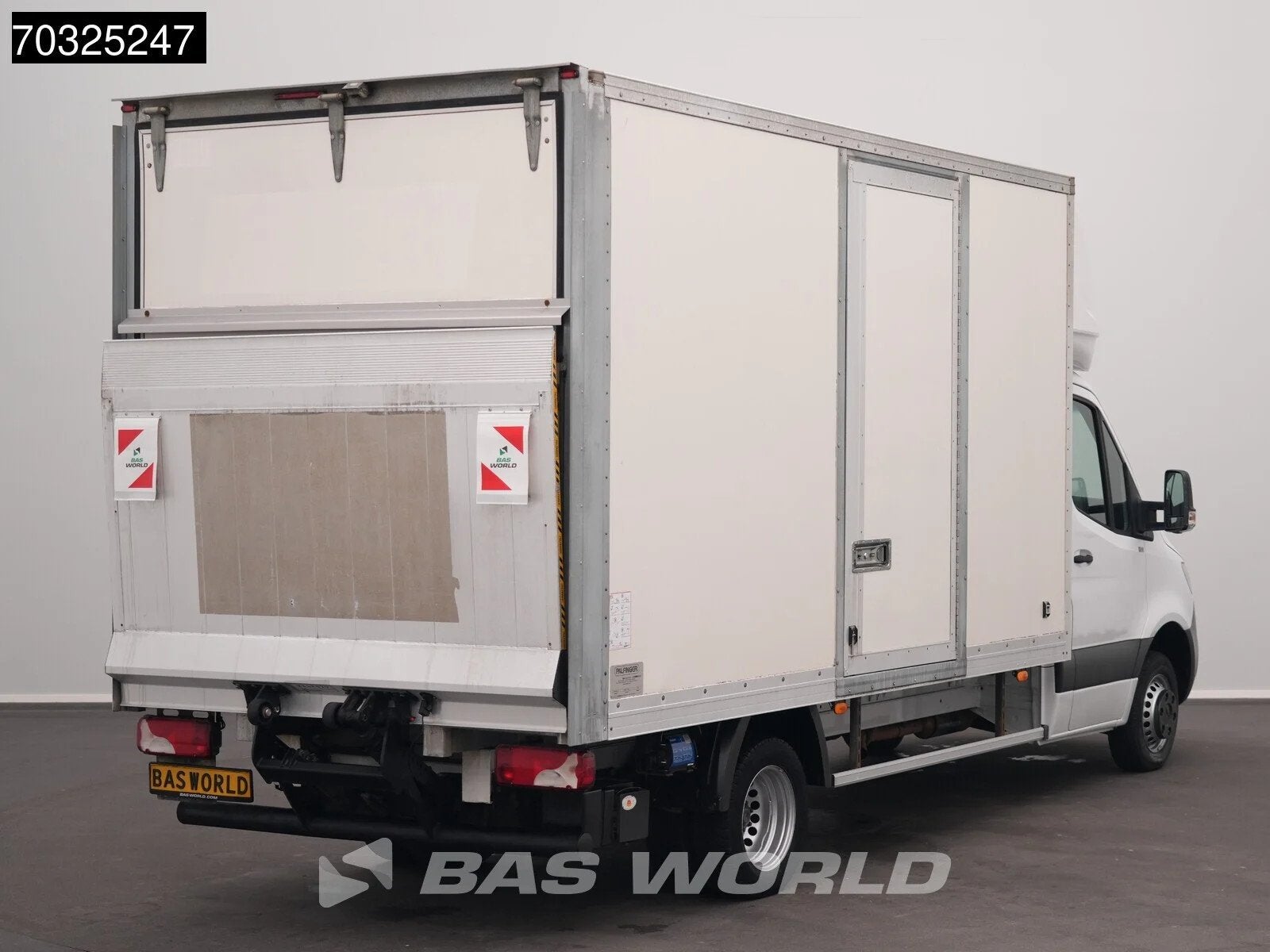 Mercedes Sprinter 514 CDI Laadklep Dubbellucht Zijdeur Bakwa, Stof, Gebruikt, Euro 6, 4 cilinders