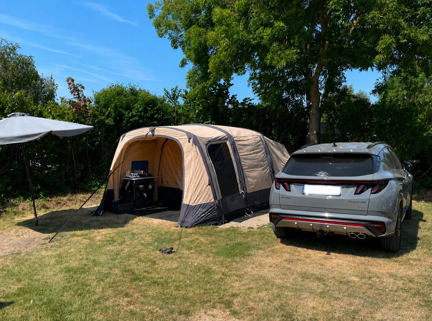 Bardani Airspace 310 TC tent, Ophalen, Zo goed als nieuw, Tot en met 4
