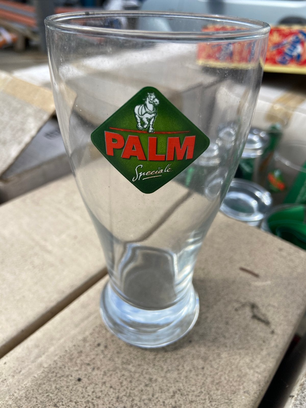 Verres à bière Palm - 21 pièces, Enlèvement, Comme neuf, Palm