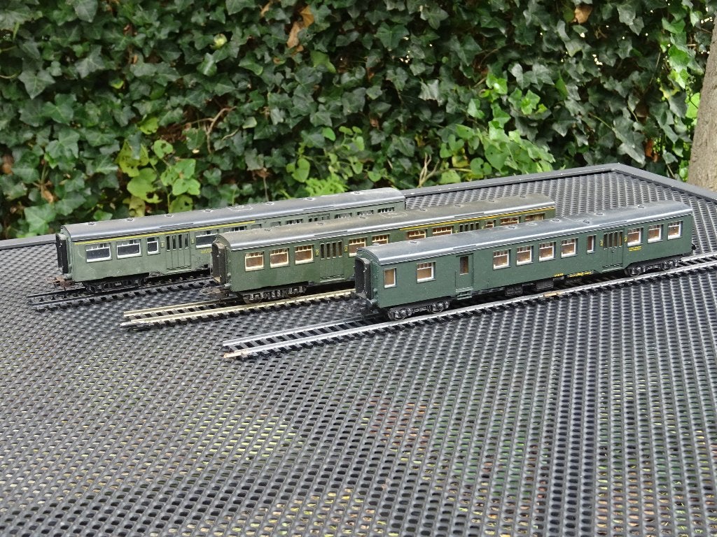 Set NMBS/SNCB M2-personenrijtuigen - Lima - HO, Enlèvement ou Envoi, Wagon, Lima, Courant continu