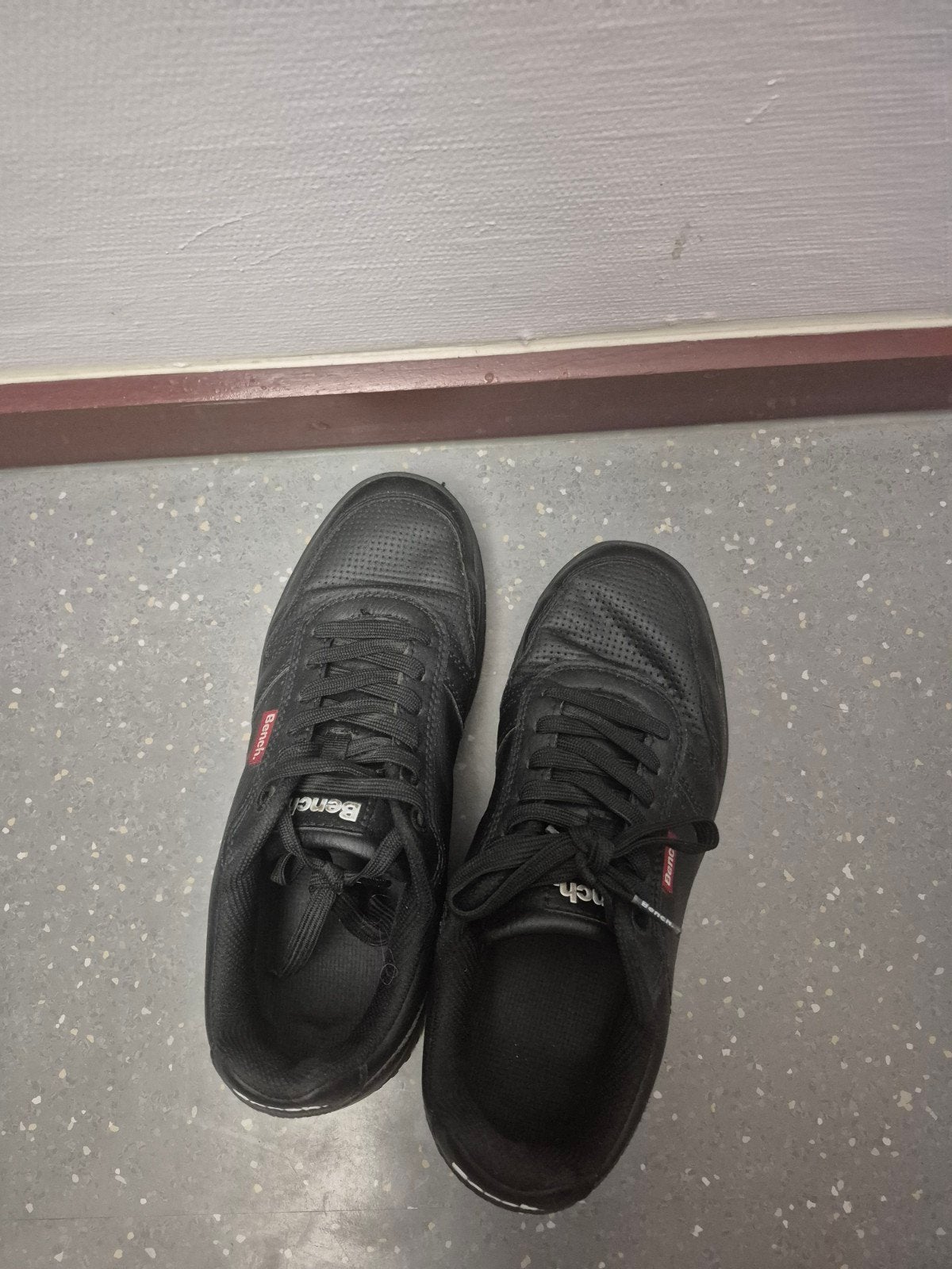 Zwarte bench schoenen maat 41, Ophalen, Zwart, Sneakers, Gedragen