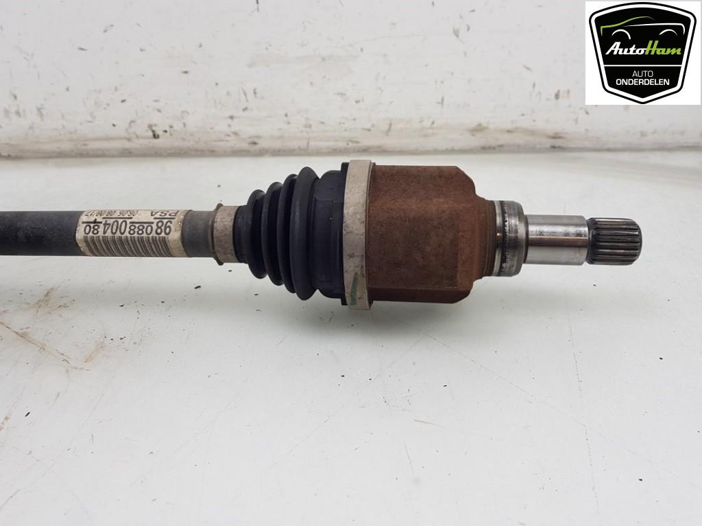 AANDRIJFAS LINKS VOOR Opel Crossland (X) (01-2017/05-2018), Auto-onderdelen, Gebruikt, Opel