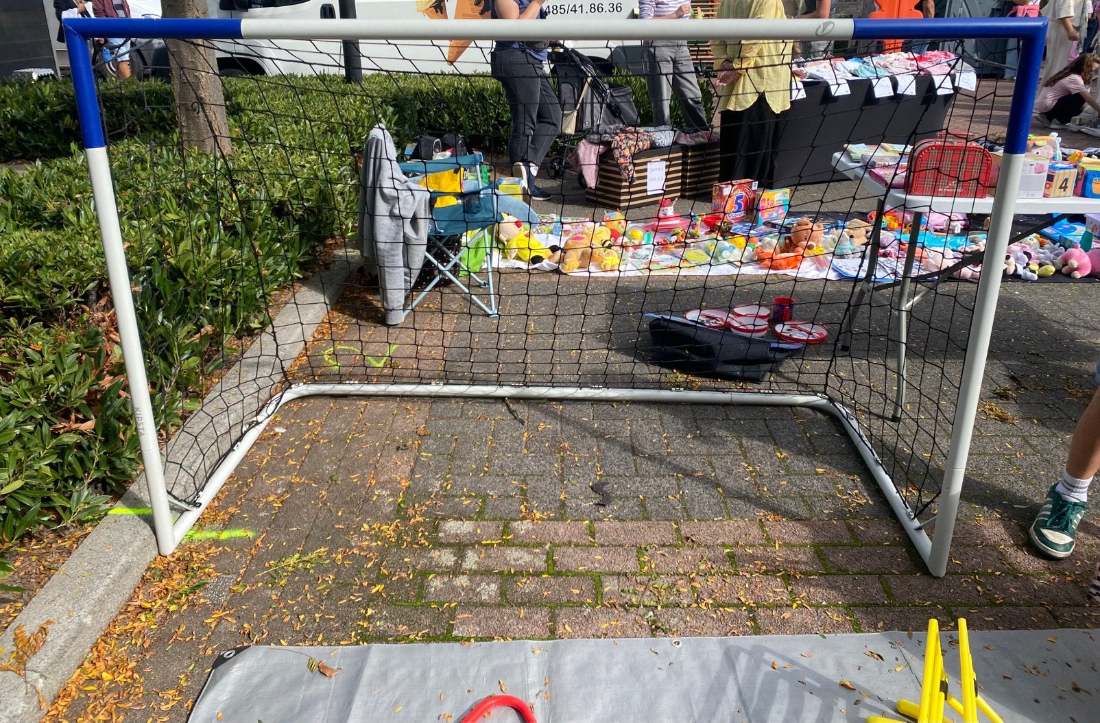 KIPSTA Voetbaldoel Classic M (180 cm x 120 cm) wit