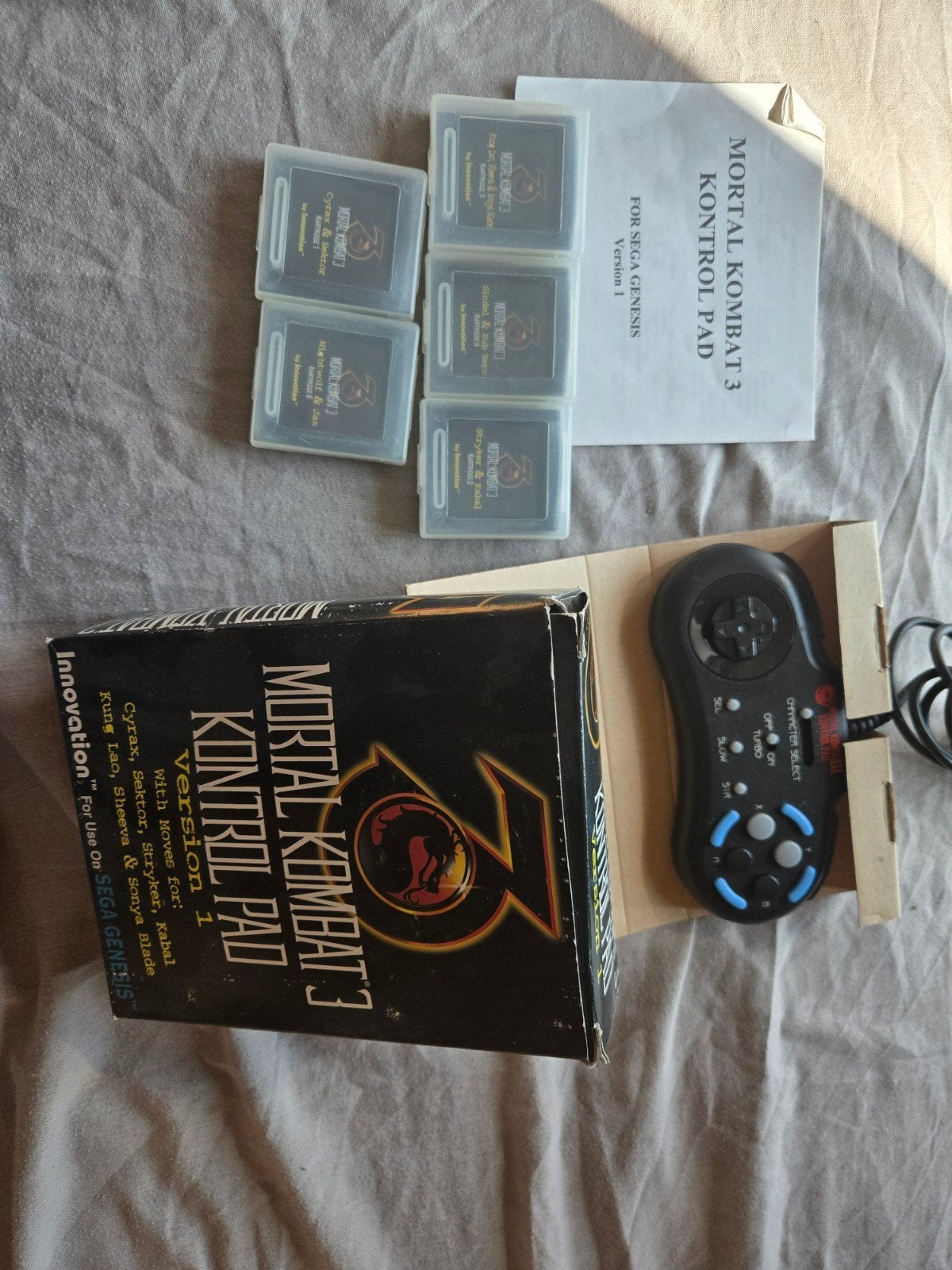 mortal kombat 3 kontrol pad version 1, Ophalen of Verzenden