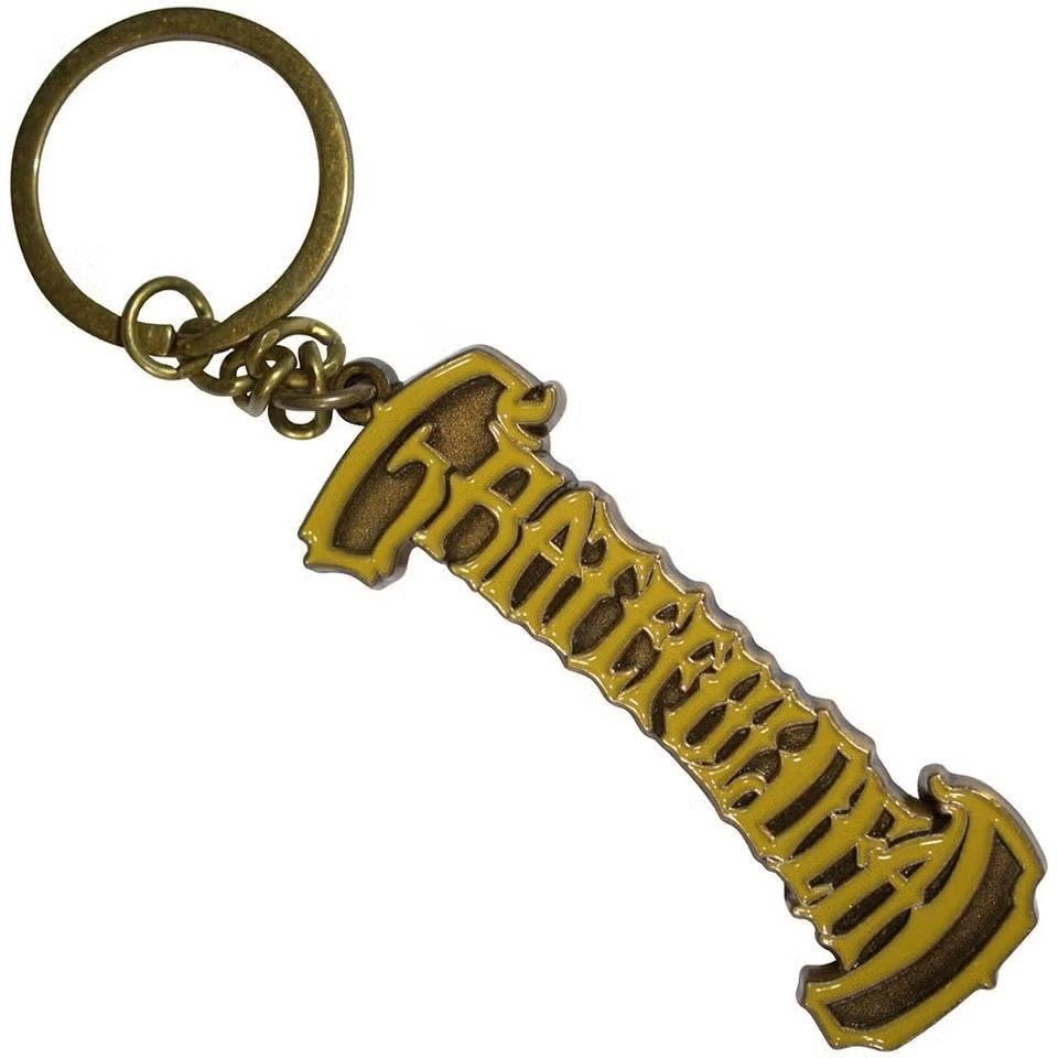Grateful Dead Gold Logo Sleutelhanger officiële merchandise, Ophalen of Verzenden, Nieuw