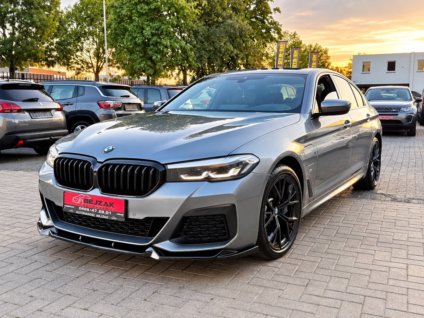 Bmw 530e xDrive M-Pack Plug in Hybrid Face-Lift 292PK, Auto's, Automaat, Euro 6, Zwart, 360° camera