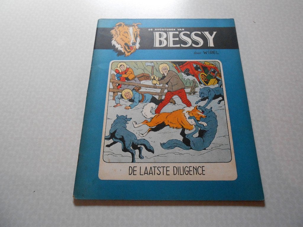 Bessy 2 De laatste diligence 1954 1 ste druk., Enlèvement ou Envoi, Comme neuf, Willy vandersteen