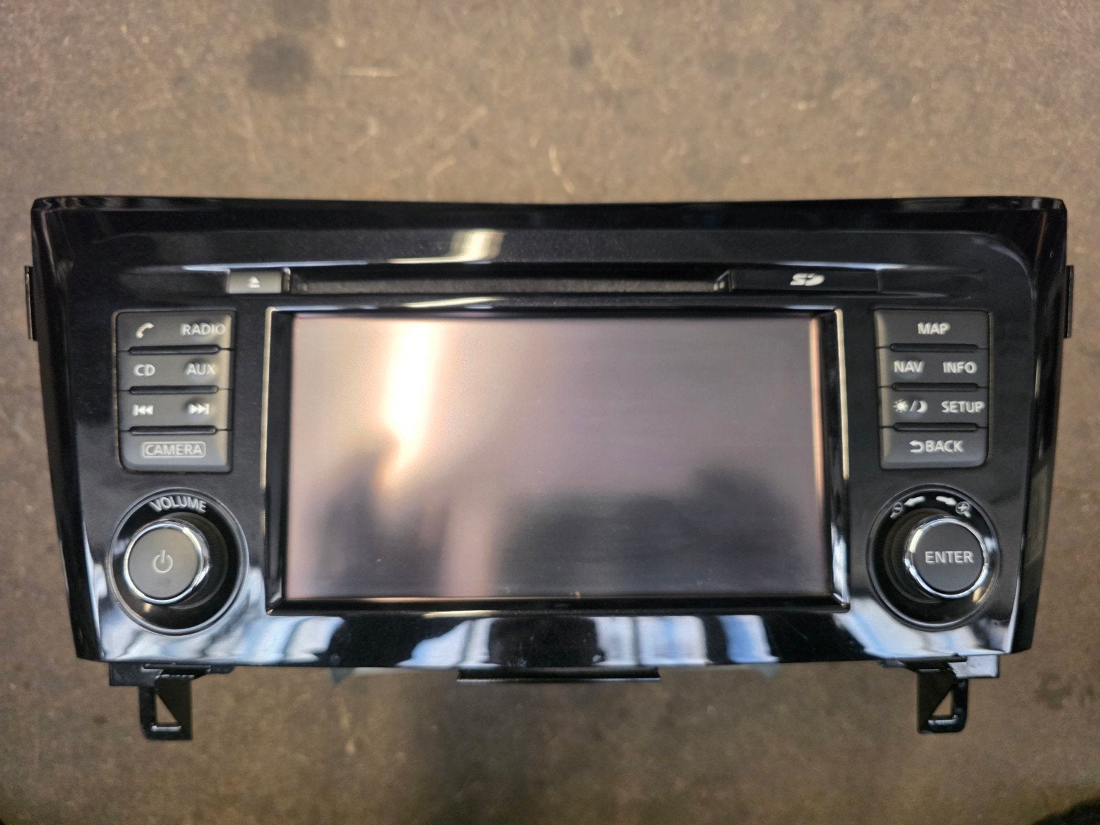autoradio gps Nissan QASHQAI, Enlèvement, Utilisé