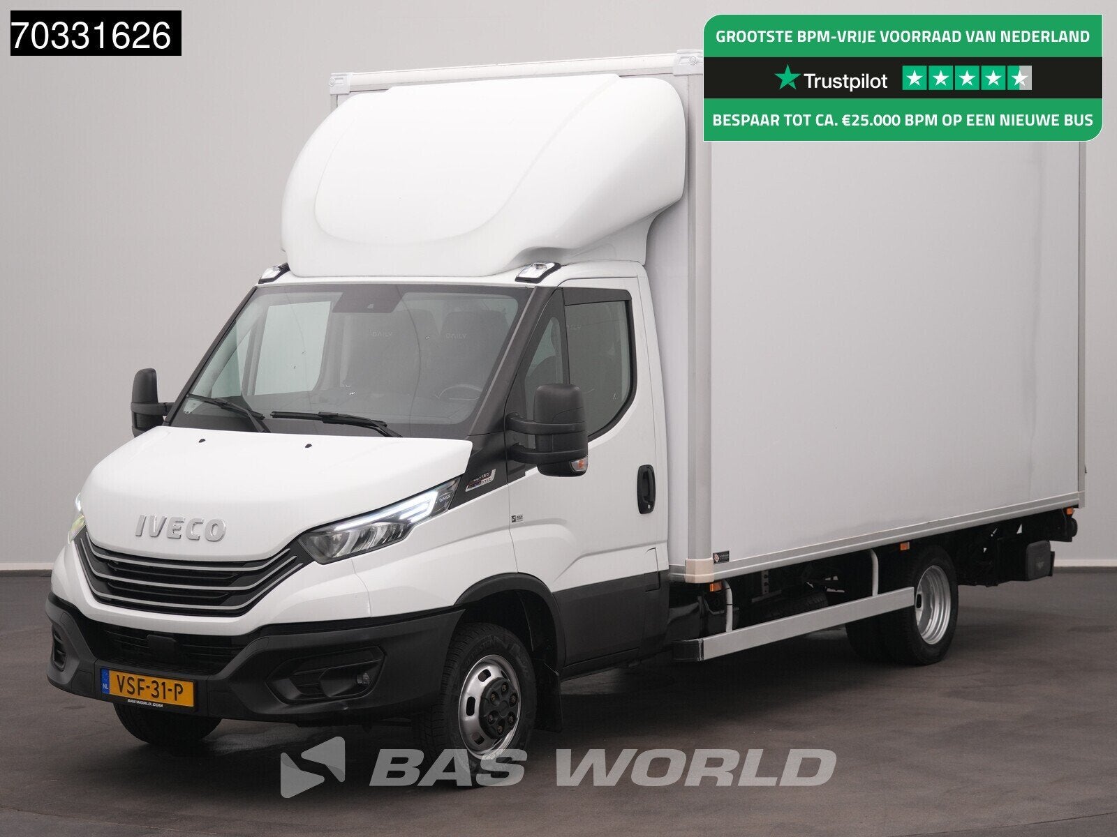 Iveco Daily 40C16 3.0L Automaat XL 1000 KG Laadklep Zijdeur, Achat, Entreprise, Automatique, Tissu