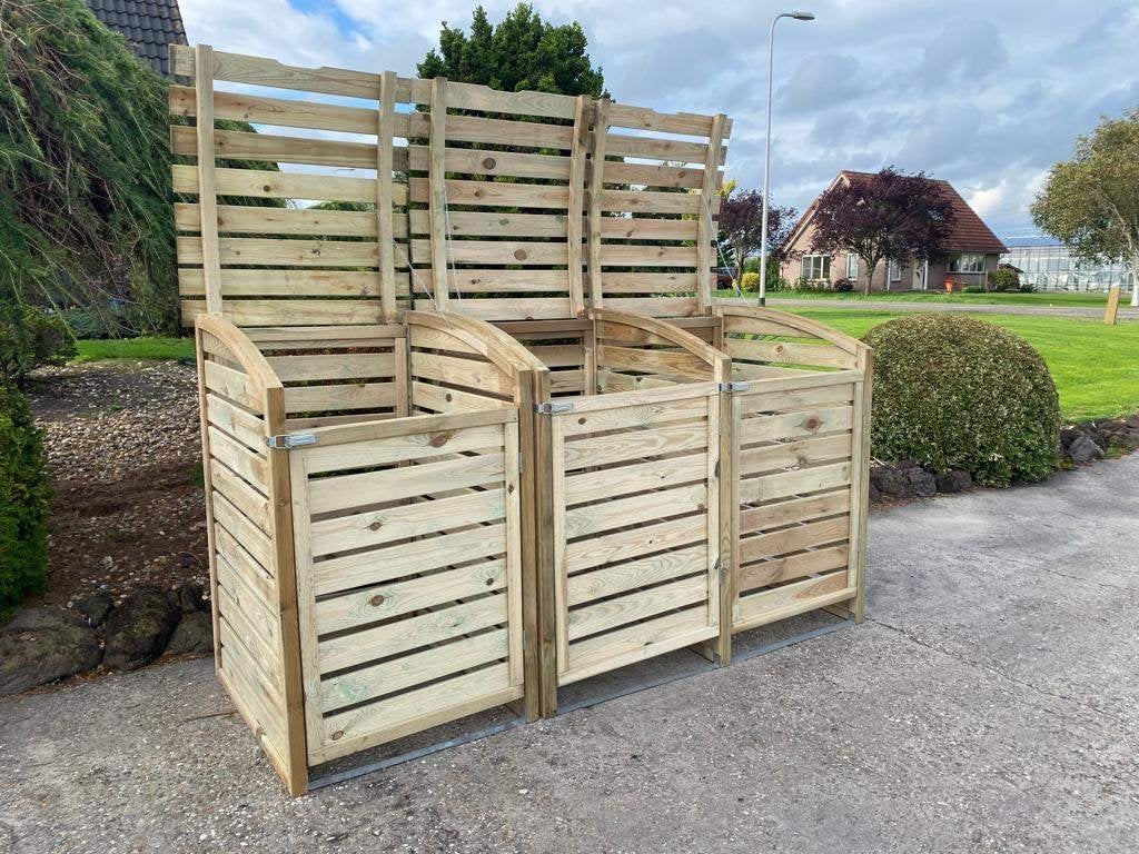 nette container ombouw, Jardin & Terrasse, Stockage & Armoires de jardin, Neuf, Stockage de conteneurs, Bois, Enlèvement ou Envoi