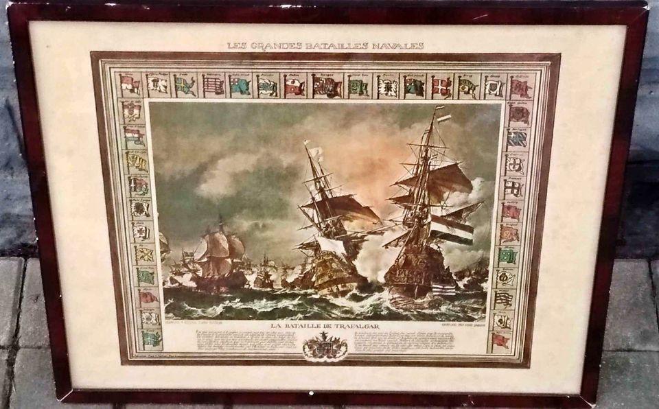 Lithographie bataille de Trafalgar, Enlèvement ou Envoi