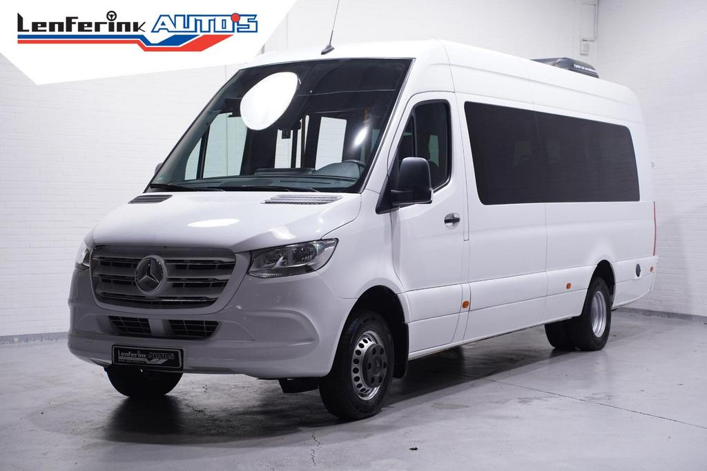 Mercedes-Benz Sprinter 516 CDI 163 pk Aut. Personenbus 18p N, Auto's, Bestelwagens en Lichte vracht, Automaat, 241 g/km, Wit, Mercedes-Benz