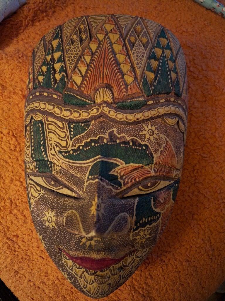 Masque indonésien, Antiquités & Art, Enlèvement