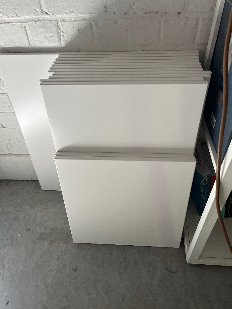 IKEA keukenfronten + 1 corpus, Ophalen, Gebruikt, Wit, 50 tot 100 cm