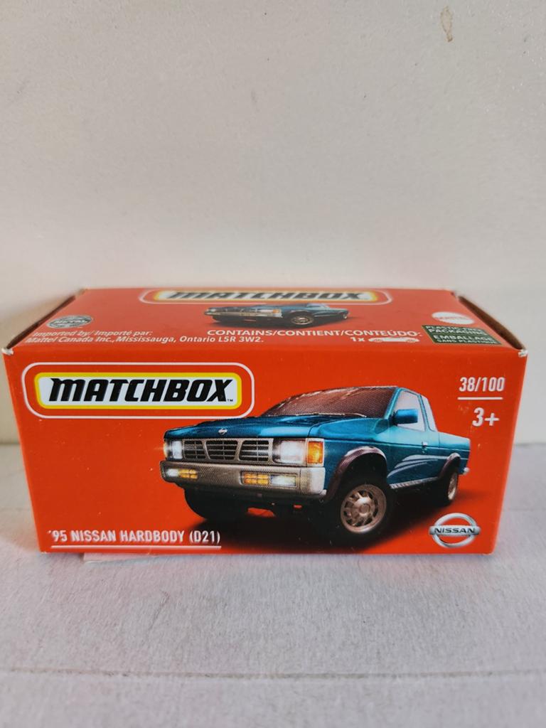 Matchbox Power Grabs 1995 Nissan Hardbody D21 (2021), Ophalen of Verzenden