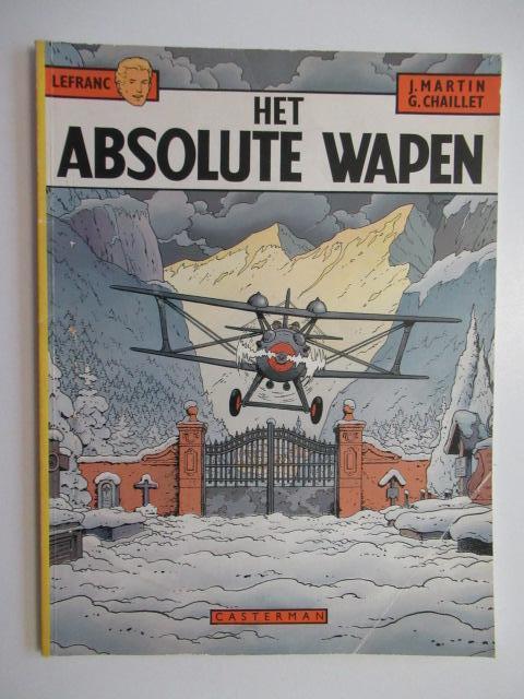 lefranc...nr.8...het absolute wapen...............1st, Envoi, Utilisé
