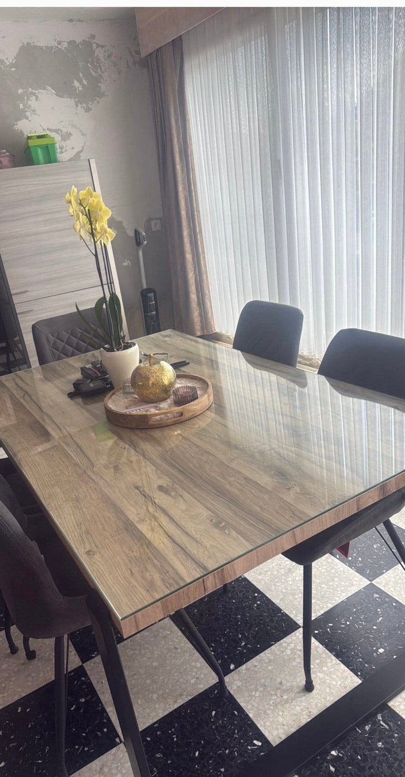 Eiken eettafel, Enlèvement, Comme neuf